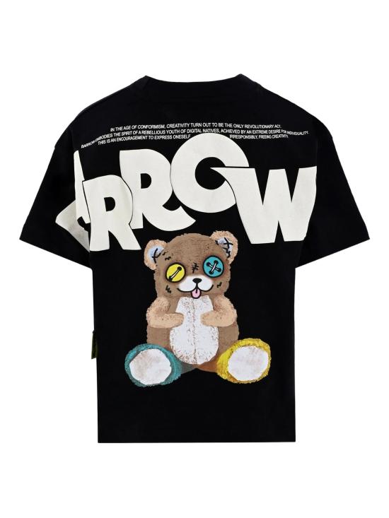 25FW [키즈] 바로우 티셔츠 F5BKJUTH046 110 NERO - BARROW