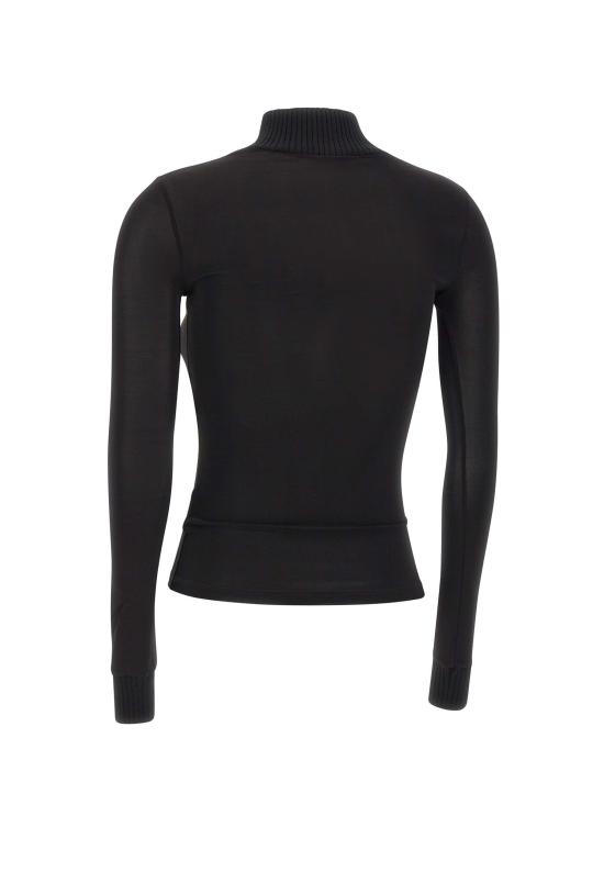 26SS 쿠레쥬 스웨터 PERJTO029JS0115 BLACK Black - COURREGES