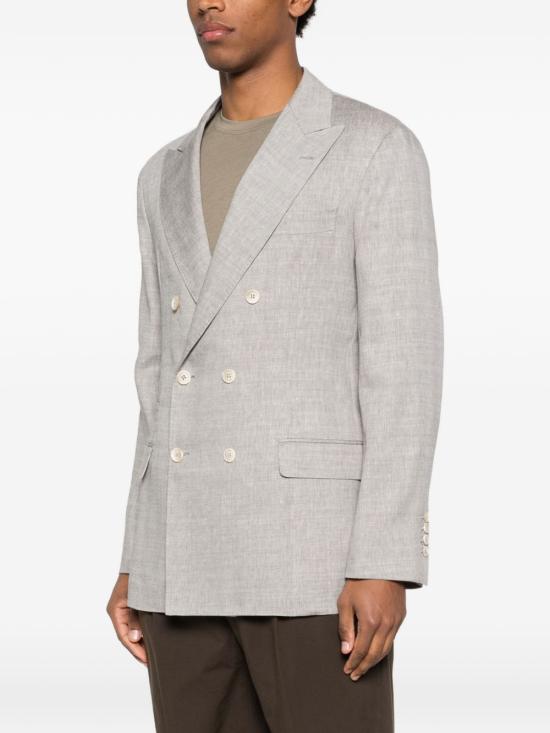 26SS 브루넬로 쿠치넬리 수트 자켓 MZ4087BPD C027 Brown - BRUNELLO CUCINELLI