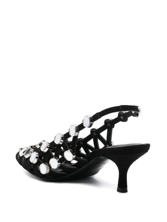 25SS 디 아티코 힐/펌프스 250WSH00844LBT007SA 100 BLACK - THE ATTICO