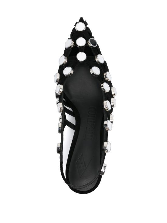 25SS 디 아티코 힐/펌프스 250WSH00844LBT007SA 100 BLACK - THE ATTICO