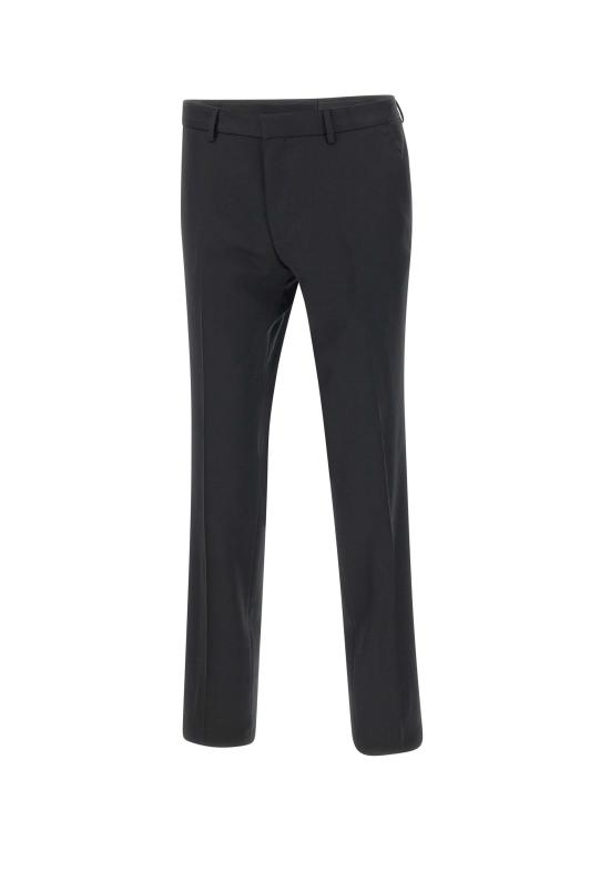 26SS 보스 스트레이트 팬츠 50469184 001 Black