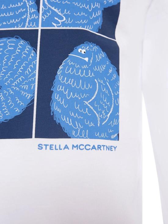 25FW [키즈] 스텔라 맥카트니 티셔츠 TX8Q20Z0434 100C - STELLA MCCARTNEY