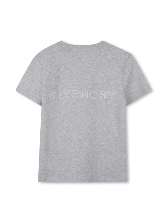 25SS [키즈] 지방시 티셔츠 H30729 A01 GRIGIO ANTICO - GIVENCHY