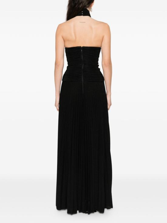 26SS 엘리자베타프랜치 미디 원피스 ABR1861E2 110 Black - ELISABETTA FRANCHI