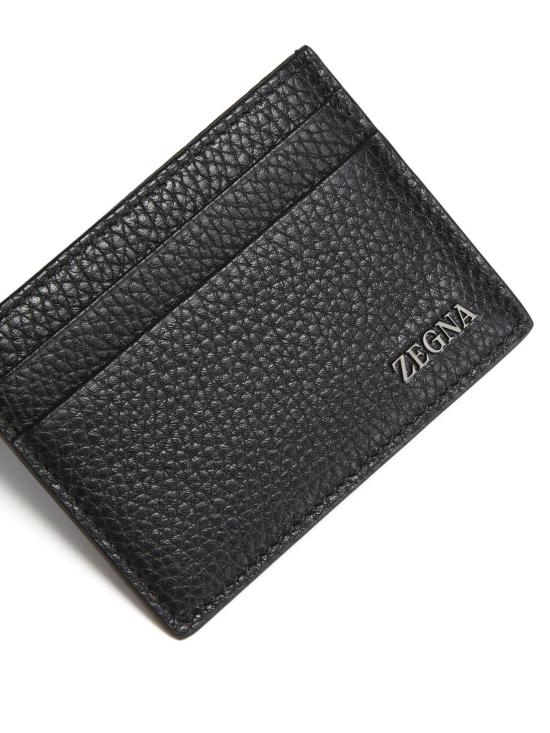 25SS 에르메네질도제냐 명함지갑 RLHCVME1817Z NER - ERMENEGILDO ZEGNA