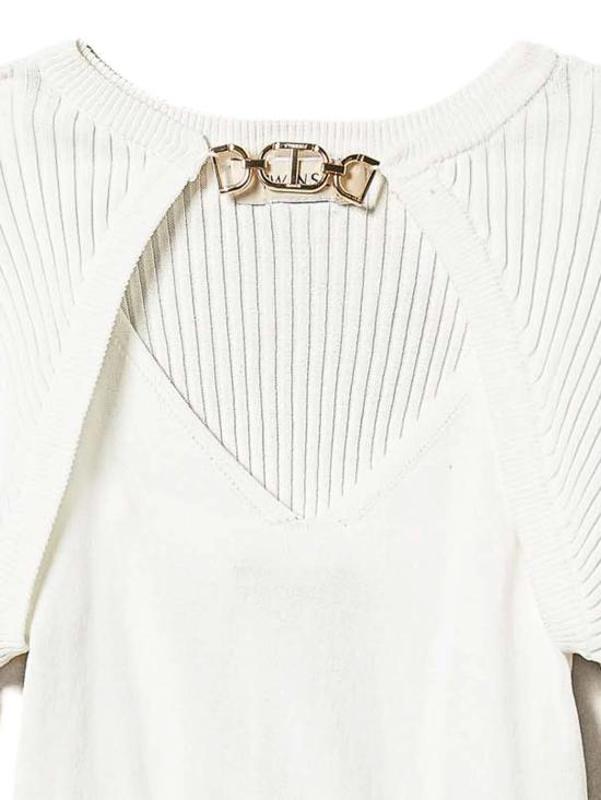 25SS [키즈] 트윈셋 캐시미어 니트 251GJ3QW6 00808 ICE - TWINSET