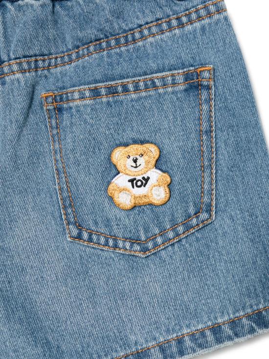 25SS [키즈] 모스키노 쇼츠/버뮤다 HDQ010L0E35 40278 SNORKEL BLUE - MOSCHINO