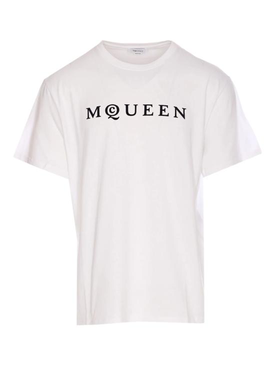 25FW MC QUEEN 반팔 티셔츠 828420QTADD 0909 WHITE BLACK