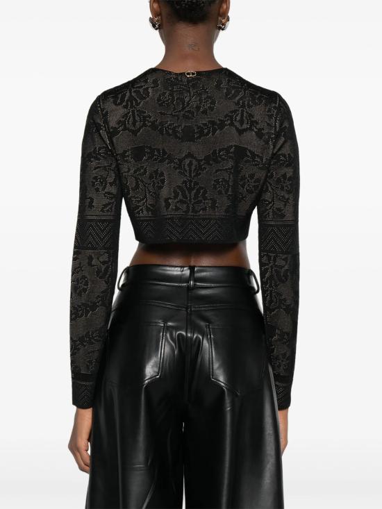 25FW 트윈셋 스웨터 252TP3384 00006 NERO - TWINSET