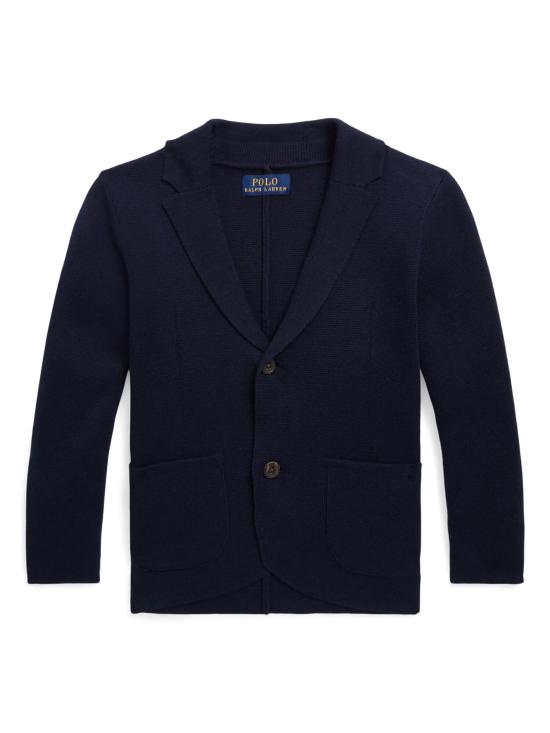 25SS [키즈] 랄프 로렌 가디건 323913758001 RL NAVY