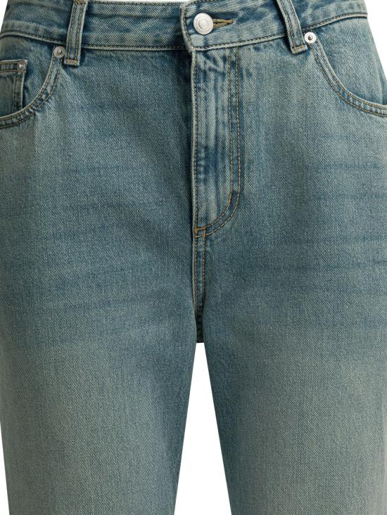 26SS 알렉산더 맥퀸 데님 팬츠 854456QMAD04383 Light blue - ALEXANDER MCQUEEN
