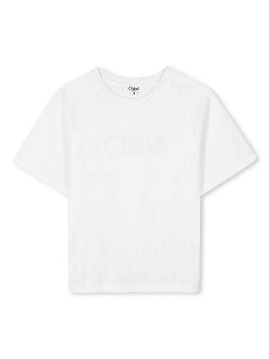 25SS [키즈] 끌로에 티셔츠 C20485 117 BIANCO SPORCO