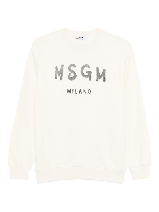 25FW [키즈] 엠에스지엠 니트/스웻셔츠 F5MSJUSW018 013 CREMA