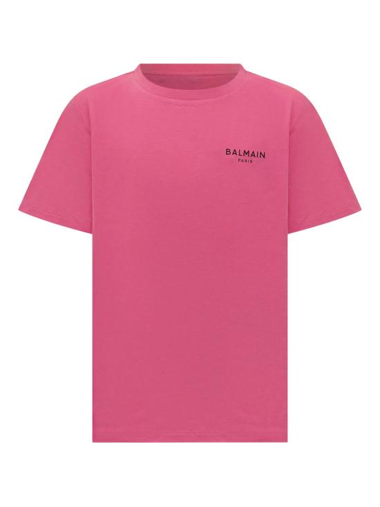 25FW [키즈] 발망 티셔츠 BX8P11Z3186 51PNE