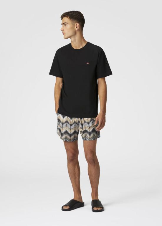  미소니 스윔팬츠 미쏘니 미디엄 길이 수영 반바지 (에어브러시 기법 사용) - MISSONI