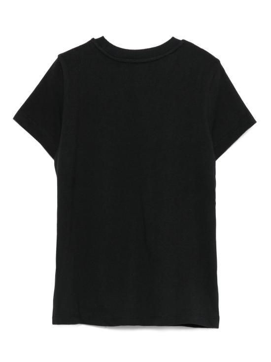 25FW [키즈] 모스키노 티셔츠 HPM058LAA34 60100 NERO - MOSCHINO