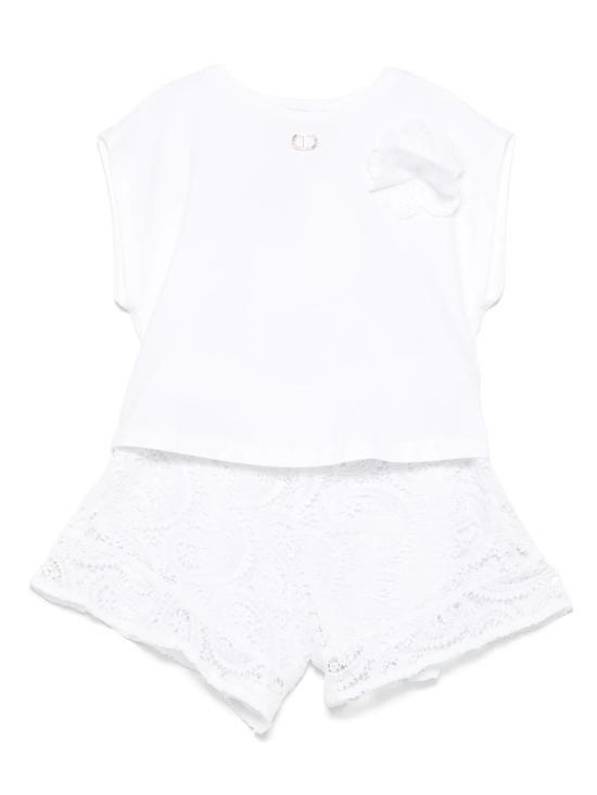 25SS [키즈] 트윈셋 캐주얼 세트 251GJ2QR7 00808 ICE