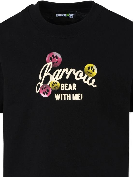 25FW [키즈] 바로우 티셔츠 F5BKJGTH203 110 NERO - BARROW