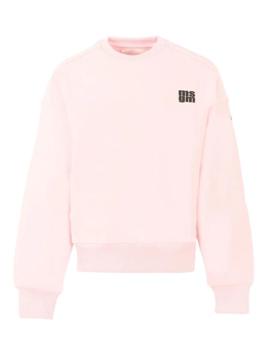 25FW [키즈] 엠에스지엠 니트/스웻셔츠 F5MSJUSW057 MS044 CHALK PINK