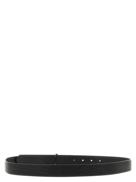 26SS 디젤 가죽 벨트 X09813PR271T8013 Black - DIESEL