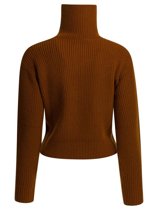 25FW 막스마라 스웨터 2521366182NADAR010 Brown - MAX MARA