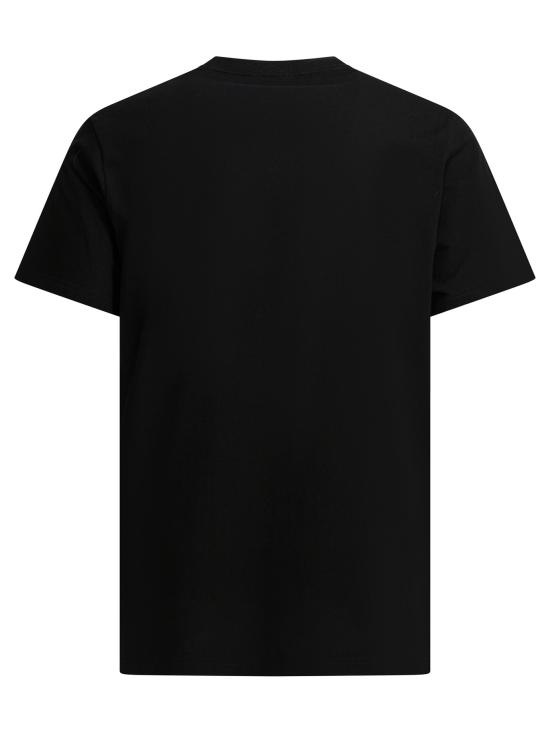 26SS 알렉산더 맥퀸 반팔 티셔츠 847750QTAD5548 Black - ALEXANDER MCQUEEN