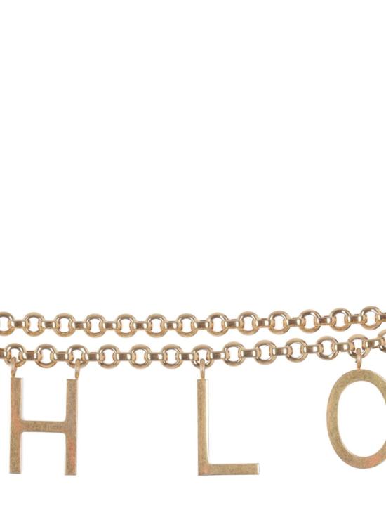 26SS 끌로에 슬림 벨트 CH25ABJ41CB7 9DC Golden - CHLOE