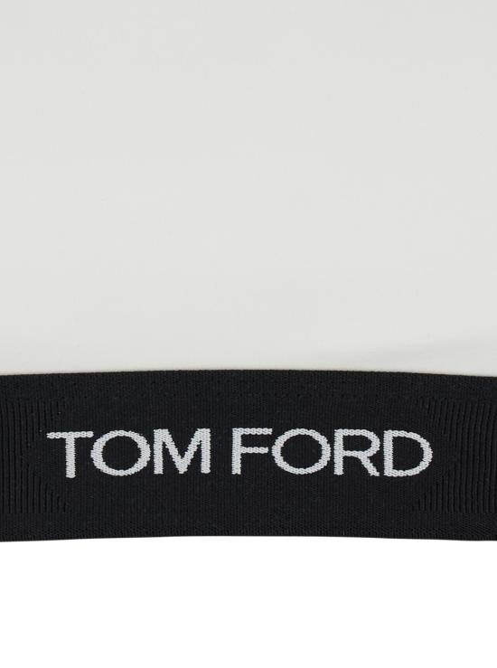 26SS 톰포드 트레이닝 티셔츠 BRJ016JEX011WAB White - TOMFORD