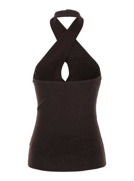 26SS 페데리카 토시 민소매 티셔츠 4335045158 Brown - FEDERICA TOSI