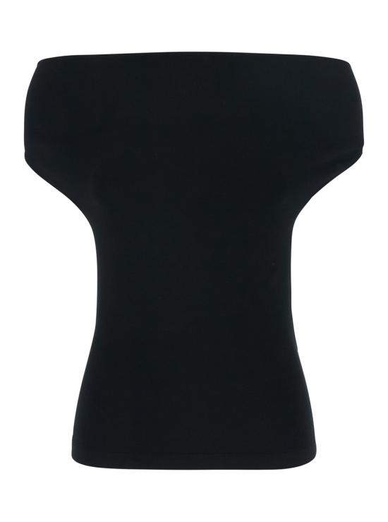 26SS 세미쿠튀르 민소매 티셔츠 Y6SA17Y69 Black