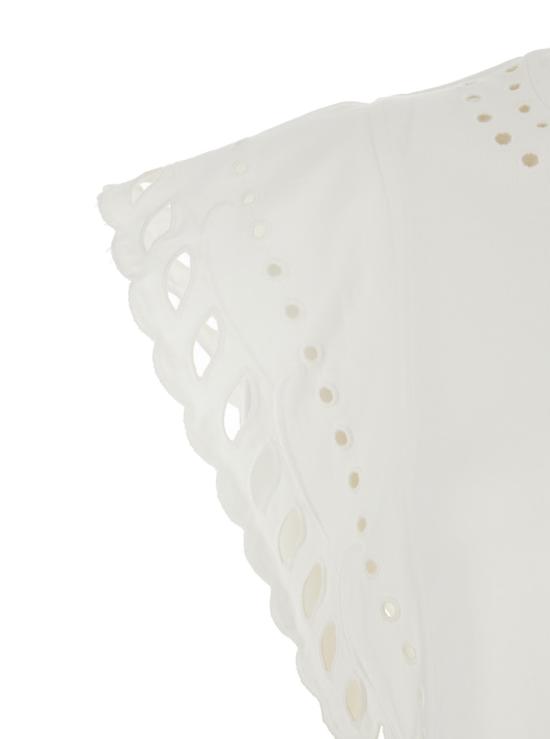 26SS 이자벨마랑에뚜왈 민소매 티셔츠 TS0298FAD1N08E23EC White - ISABEL MARANT ETOILE