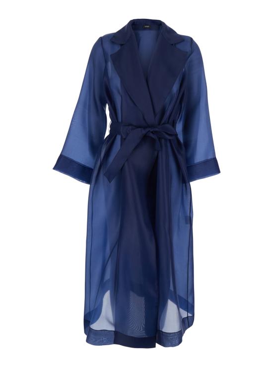 26SS 플레인 트렌치 코트 4471428505 Blu