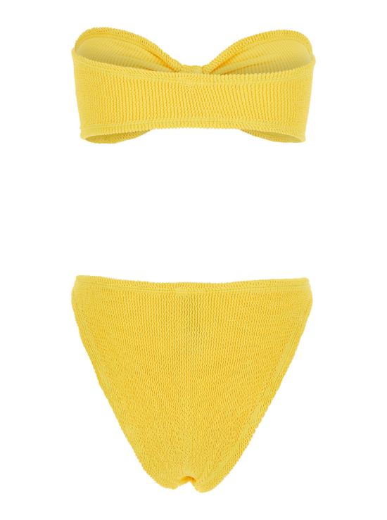 26SS 훈자 지 비키니 수영복 BJEANCRSUNFLOWER Yellow - HUNZA G