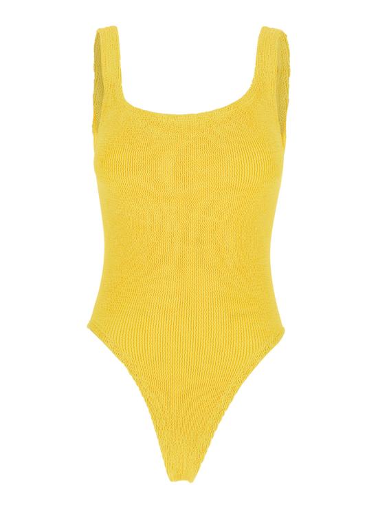 26SS 훈자 지 원피스 수영복 SSQUARECRSUNFLOWER Yellow