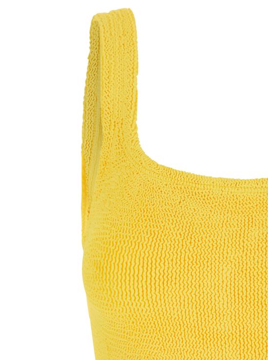 26SS 훈자 지 비치웨어 SSQUARECRSUNFLOWER Yellow - HUNZA G