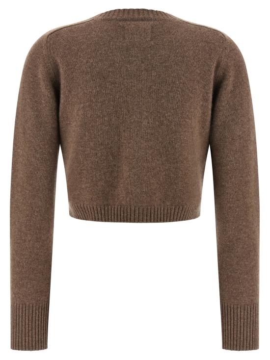 26SS 루루 드 세종 가디건 ZEPHIRLDSBROWNMELANGE Brown - LOULOU DE SAISON