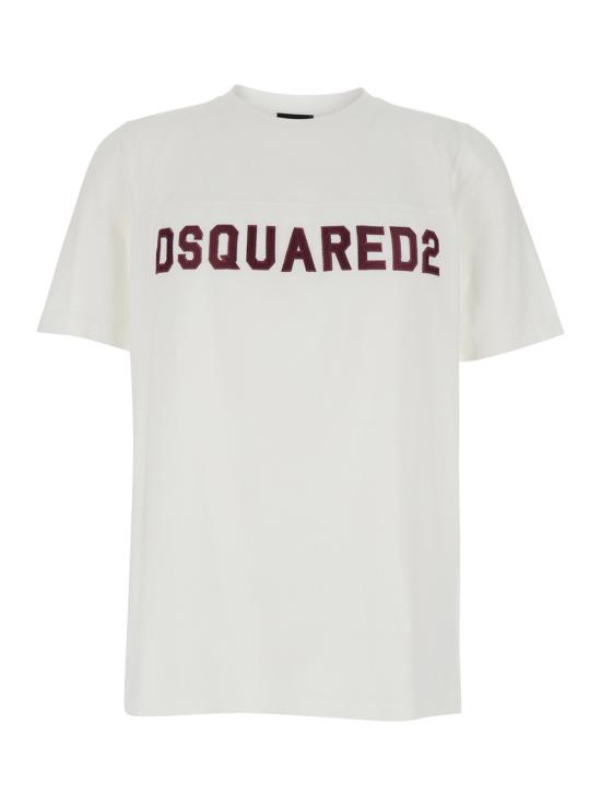 26SS 디스퀘어드2 반팔 티셔츠 S74GD1527D20108100 White