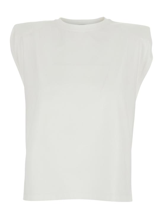 26SS 아드리아노 골드슈미드 민소매 티셔츠 W0224087VTWH White