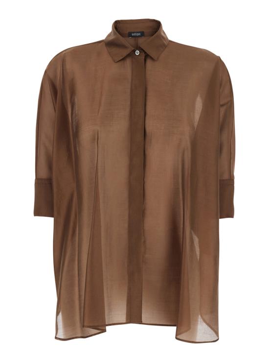 26SS 플레인 블라우스 278542810748 Brown