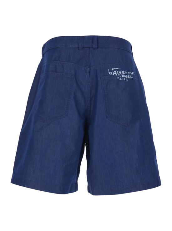 26SS 지방시 숏팬츠 BM51PE517D415 Blu - GIVENCHY
