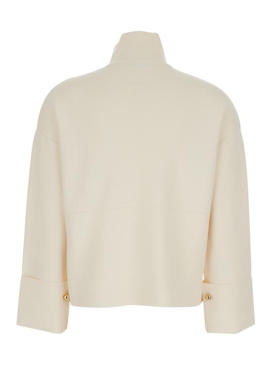 26SS 막스마라 트레이닝 티셔츠 2611341018600001 White - MAX MARA