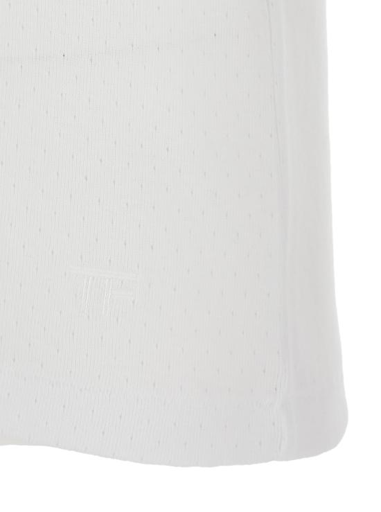 26SS 톰포드 반팔 티셔츠 JCS032JMC111WAA White - TOMFORD