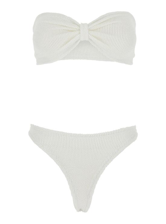 26SS 훈자 지 비키니 수영복 BJEANCRWHITE White