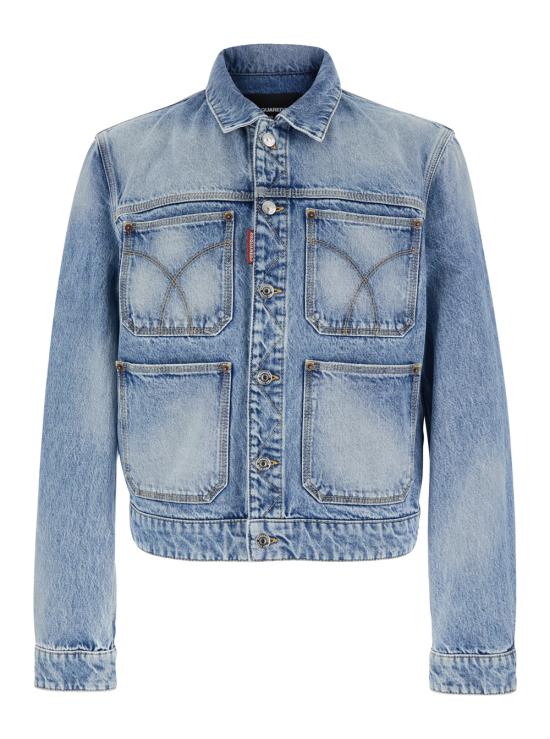 26SS 디스퀘어드2 자켓 S74AM1686S30839470 Blu