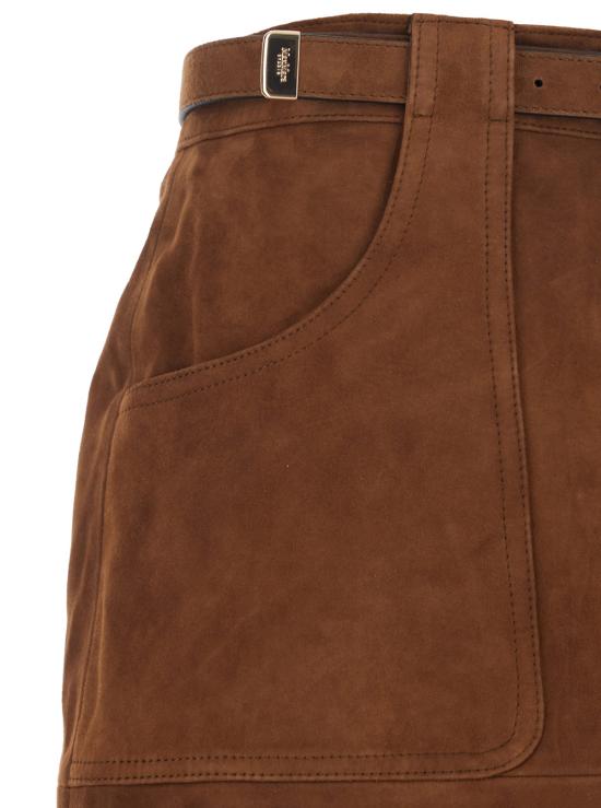 26SS 막스마라 스튜디오 미디 스커트 2616401011600002 Brown - MAX MARA STUDIO