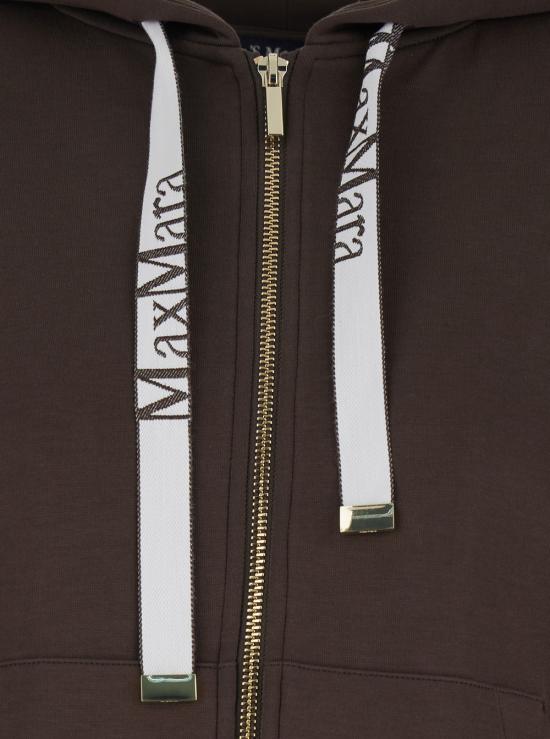 26SS 에스막스마라 후드 티셔츠 2619921031600004 Brown - 'S MAX MARA