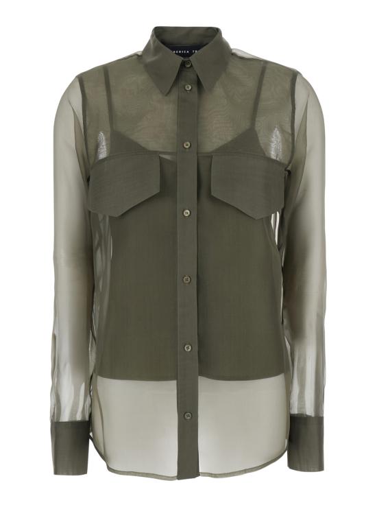 26SS 페데리카 토시 블라우스 4110840988 Green