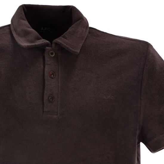 26SS 아페쎄 폴로 티셔츠 COEWT BROWN - A.P.C.
