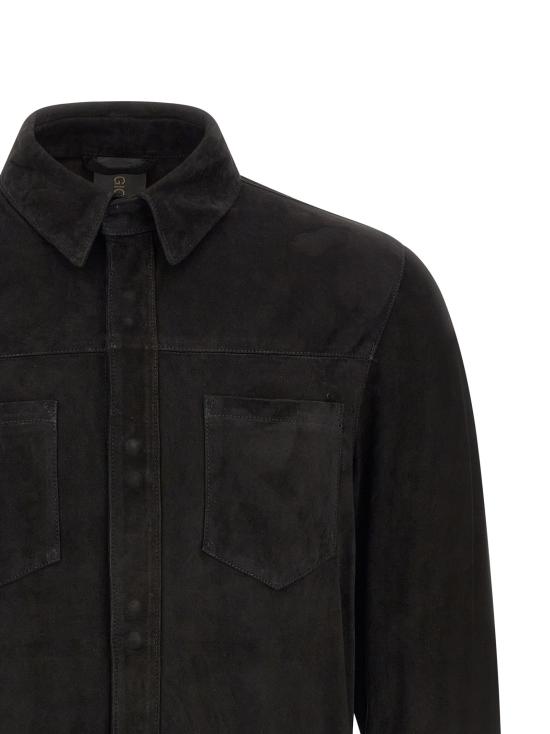 26SS 조르지오 브라토 긴팔 셔츠 GU26S9812CMSONERO Black - GIORGIO BRATO